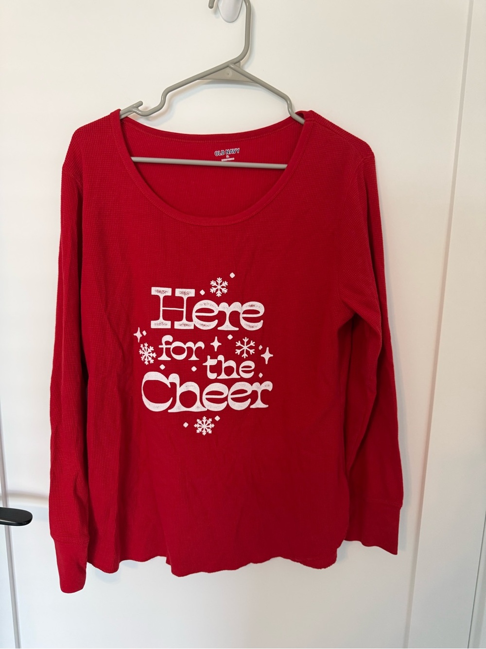 Old Navy long sleeve waffle tee